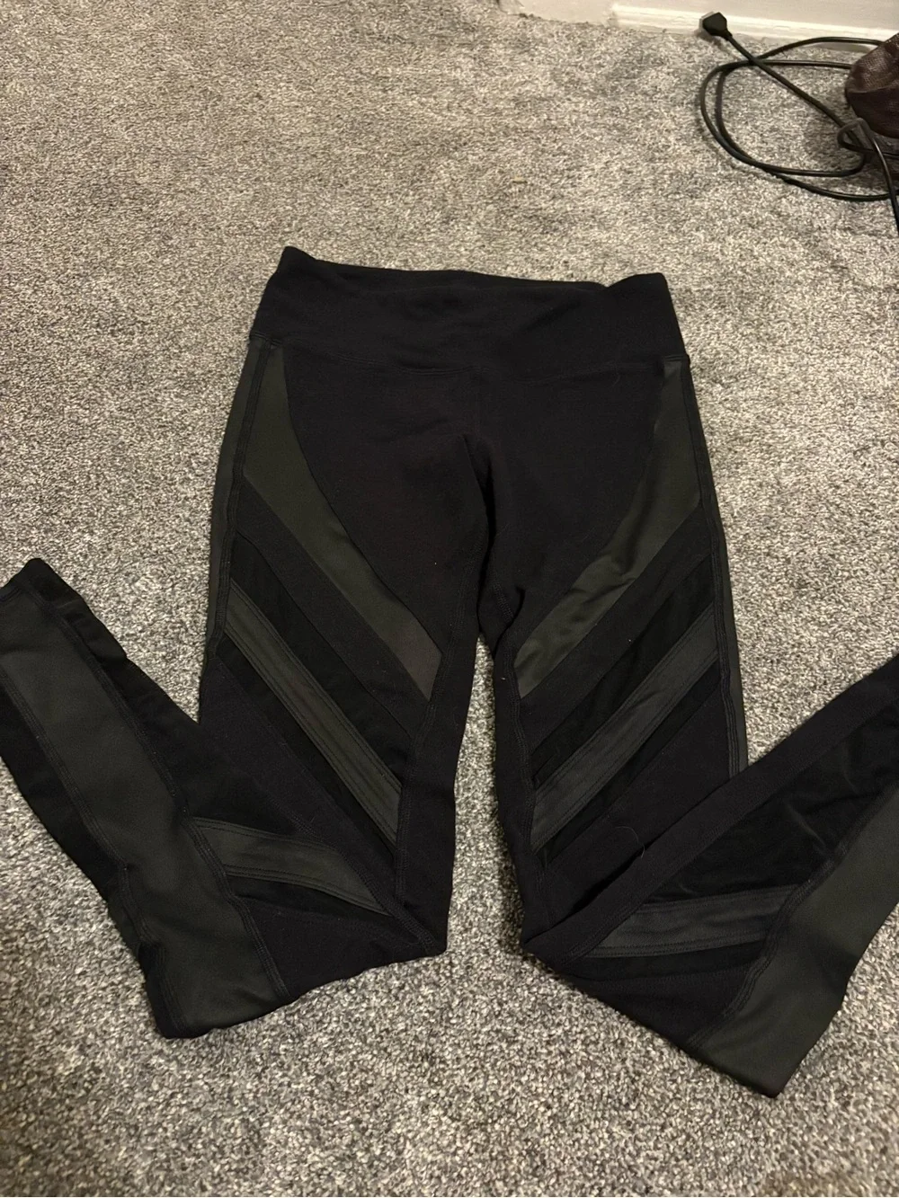 Alo Motto Black Performance Leggings